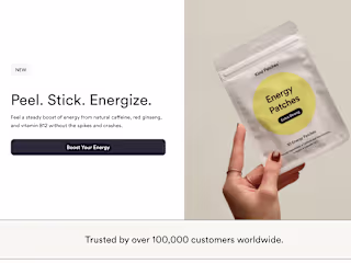 Kind Patches - Custom Landing Page Built With Instant