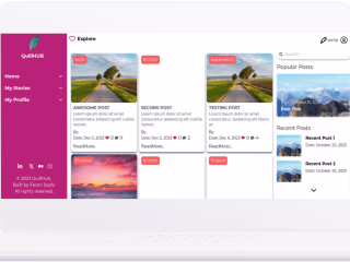 Blogging App with user Authentication