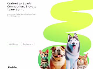 An Interactive Team Game | Interaction Design | UI/UX