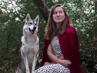 Creative Halloween Shoot - Little Red & The Big Bad Wolf