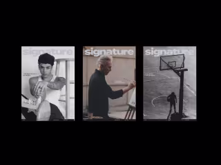 Signature | Magazine Layout