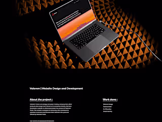 Valorem Trade Brand Identity | Website Design and Development