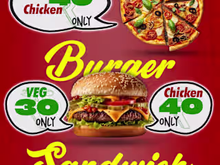 A Bill Board design for Local Restaurant 