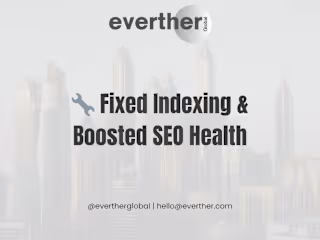 Technical SEO & Indexing Recovery