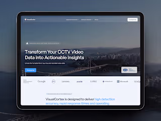 VisualCortex Website Development