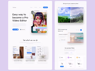 Video Editor on Behance