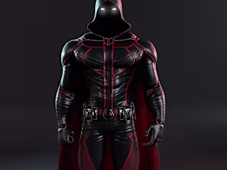 Dark Head in leather Game Ready :: Behance