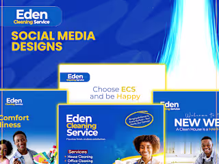 Social Media Design - Eden Cleaning Service