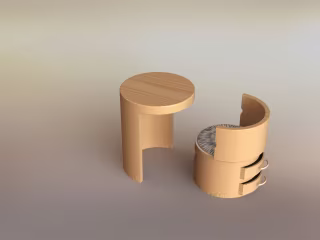 wooden table 