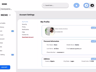 SETTINGS | Behance