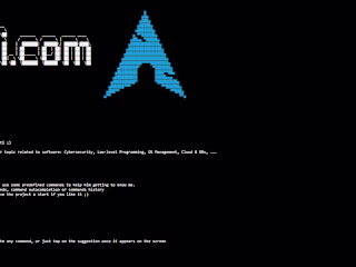 CMD Themed protfolio