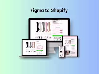 Design FIGMA to shopify Store Design and Development Service