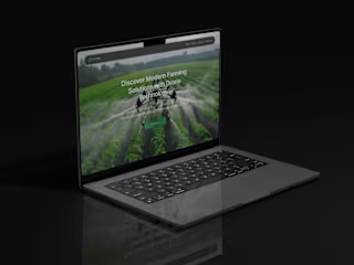 FlyFarm - framer landing page