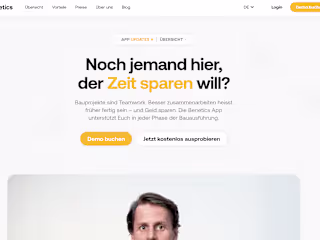Benetics - Der digitale Bau-Assistent für Dich und Dein Team