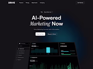 Drive - Ai & SaaS Framer Website