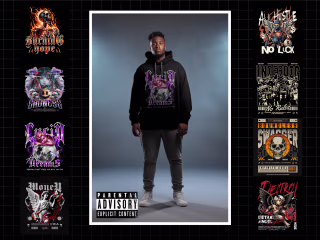 Streetwear T-shirt Design Template :: Behance