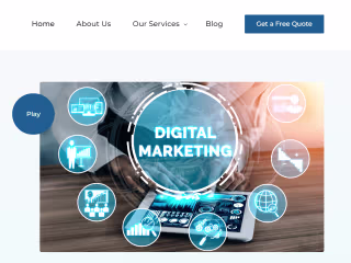 Portfolio Website | Digital Marketing Agency | WordPress