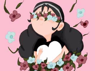 a gift drawing to my friend <3