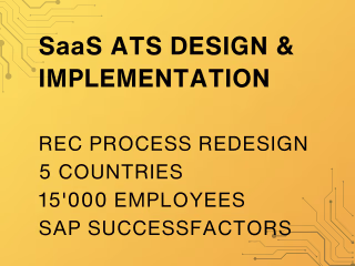Redesigned and rolled out group ATS