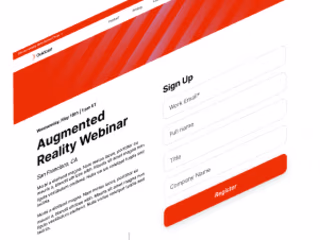Attendee Registration
System at Goldcast