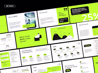 Pitch Deck for Zeto a Startup in Automating Recruitment