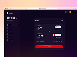 Rubicon DeFi Webapp Redesign