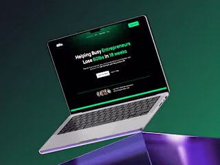 Mark Fitness Landing Page