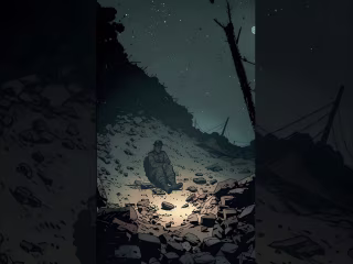 A history-based YouTube Shorts video with sound effects