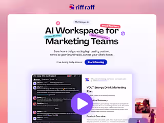 Riff Raff AI Collab - Framer Design and Development