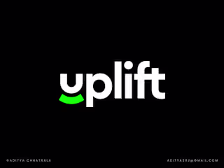 uplift - logo design / logotype design for fintech company