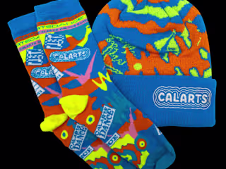 CalArts Merch | Matching Beanie + Socks Set