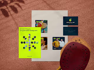 Branding for Serve & Sip Pickleball Club