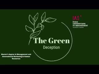 The Green Deception - YouTube