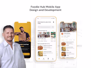 FoodieHub UIUX Case Study (Design + Development)