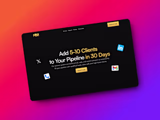 Website for an Agency