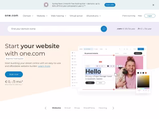 Crafting an SEO-Optimized Homepage Copy for one.com