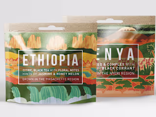 NYC Coffee package design