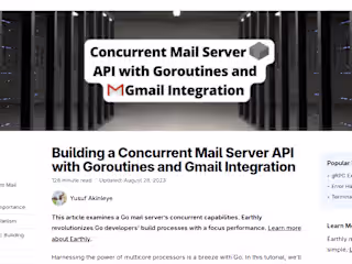 Concurrent Mail Server API Documentation