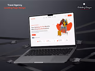Travel Agency Landing Page Design