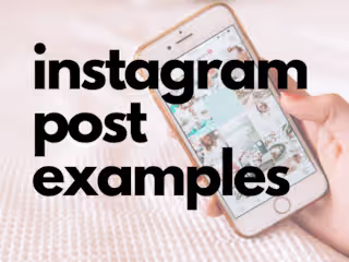 Instagram Post Examples