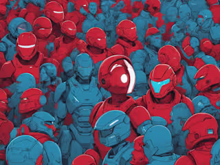 Counter-Publics in Digital Spaces: Exploring Red vs Blue