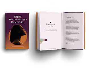 Editorial + Web Design | Mental Health Pocket Guide | Kate Spade