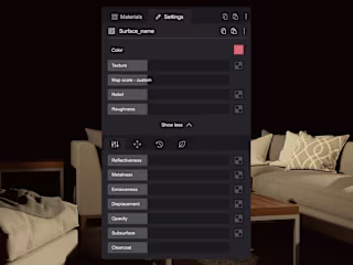 Lumion UI