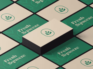 Branding for a beverage brand