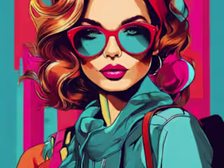 Social Media Illustration Ads.
