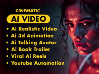 I will create realistic ai videos and ai animation videos - You…