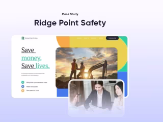 Ridge Point Safety Web, Branding, Strategy & Content Writing
