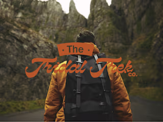 The Tridal Trek | Brand identity design 