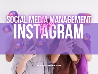 Social Media Management for Instagram