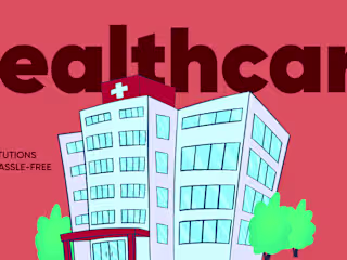 User Interface design of a healthcare website